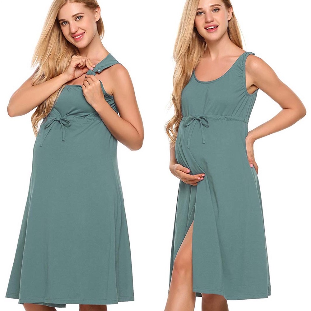 Woman’s maternity / nursing / birthing gown